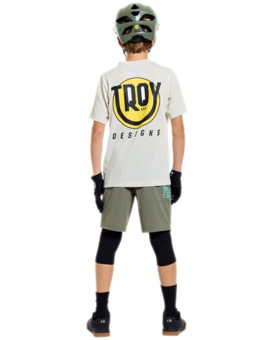 Troy Lee Designs Youth Skyline Trail Short Shell – Mono Green