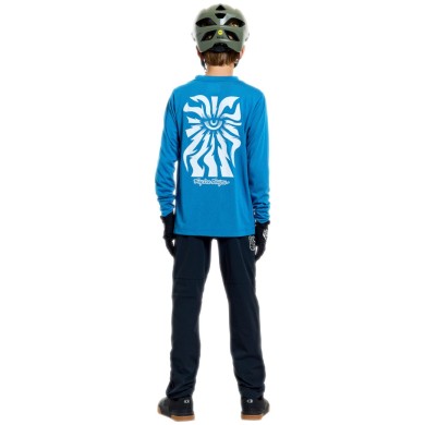 Troy Lee Designs Pantaloni Youth Skyline Trail - Nero monocolore