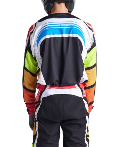 Troy Lee Designs SE PRO Jersey - Wavez noir-rouge-blanc