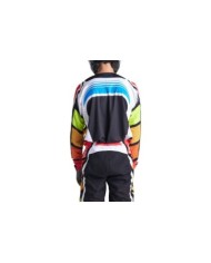 Troy Lee Designs SE PRO Jersey - Wavez nero-rosso-bianco