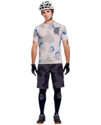 Troy Lee Designs Skyline Pro Short Sleeve Jersey – Flow Camo beige