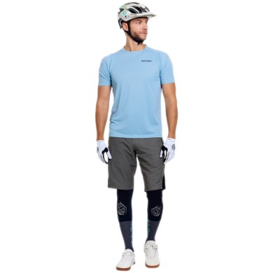 Troy Lee Designs Maglia Skyline Pro a maniche corte - Mono blu