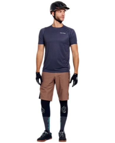 Troy Lee Designs Skyline Pro Kurzarmtrikot – Mono grau