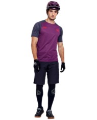 Troy Lee Designs Skyline Pro Short Sleeve Jersey - Fangs violet