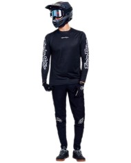 Troy Lee Designs Sprint Pro LS Jersey - Mono noir