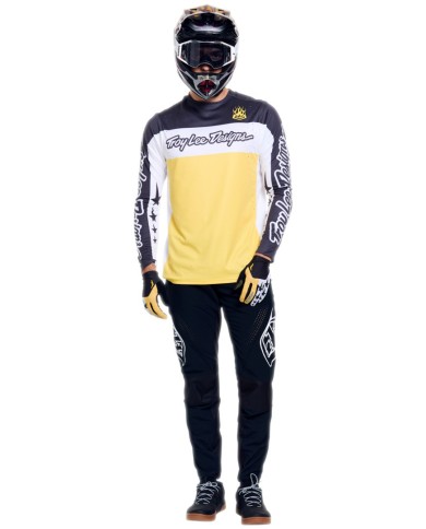 Troy Lee Designs Maglia Sprint Pro - Yo Moto giallo