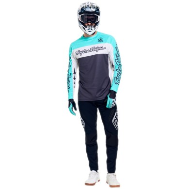 Troy Lee Designs Maglia Sprint Pro - Yo Moto grigio