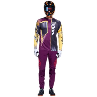 Troy Lee Designs Maglia Sprint Pro - Lowrider viola
