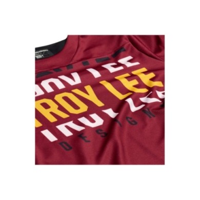 Troy Lee Designs Ruckus 3 4 Jersey - Spun marron