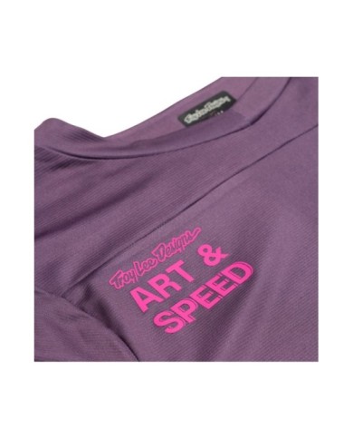 Troy Lee Designs Maglia Skyline SS - Radioscape viola
