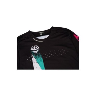 Troy Lee Designs Maglia Youth Sprint - Full Pull nera