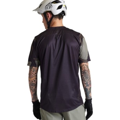 Troy Lee Designs Flowline SS Jersey - Condfined noir
