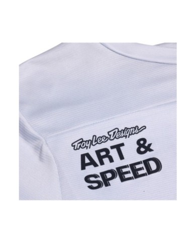 Troy Lee Designs Maglia Skyline LS - Radioscape grigio