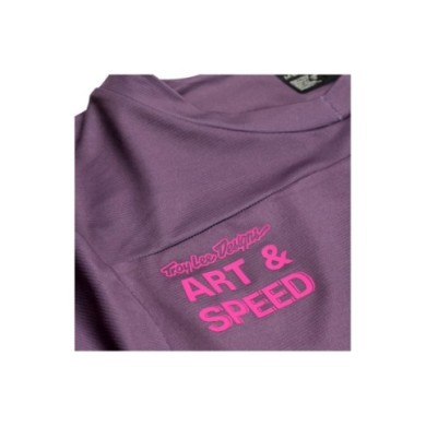 Troy Lee Designs Maglia Skyline LS - Radioscape viola