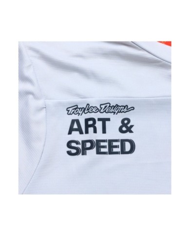 Troy Lee Designs Skyline LS Jersey - Elemental blanc