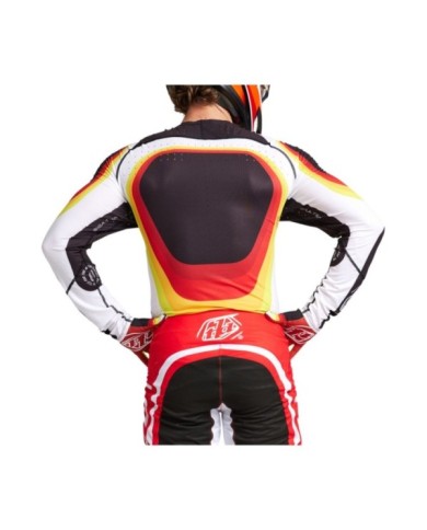 Troy Lee Designs Maglia SE ULTRA - Reverb bianco-rosso