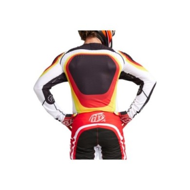 Troy Lee Designs Maglia SE ULTRA - Reverb bianco-rosso