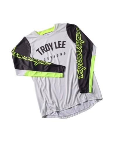 Troy Lee Designs GP PRO Jersey - Boltz gris-fluo jaune