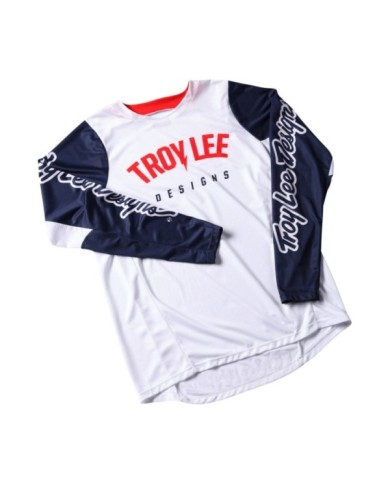 Troy Lee Designs GP PRO Jersey - Boltz weiss-navy blue