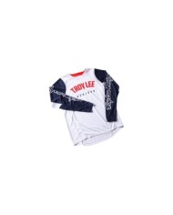 Troy Lee Designs GP PRO Jersey - Boltz bianco-blu navy