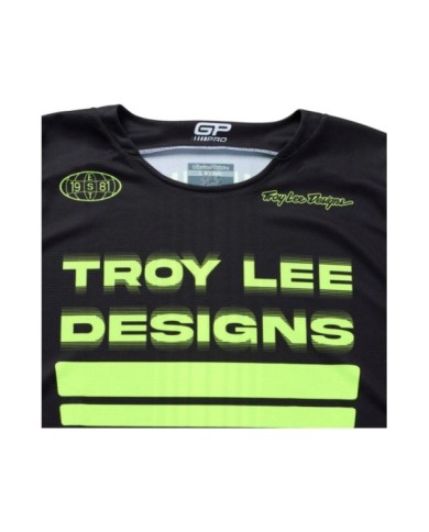 Troy Lee Designs GP PRO Jersey - Segmento nero-giallo