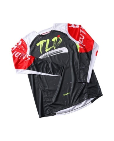 Troy Lee Designs GP PRO Jersey - Partical schwarz-rot
