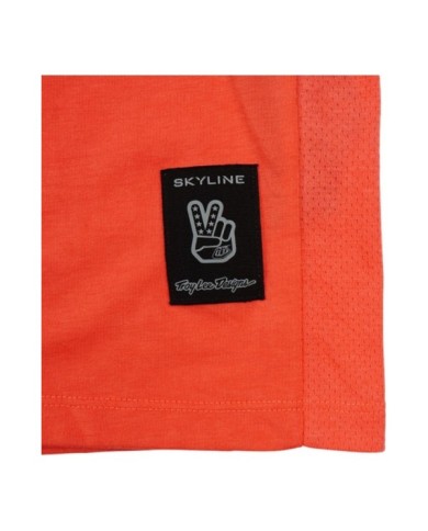 Troy Lee Designs Youth Skyline Ride Short Sleeve Tee - P&W melone