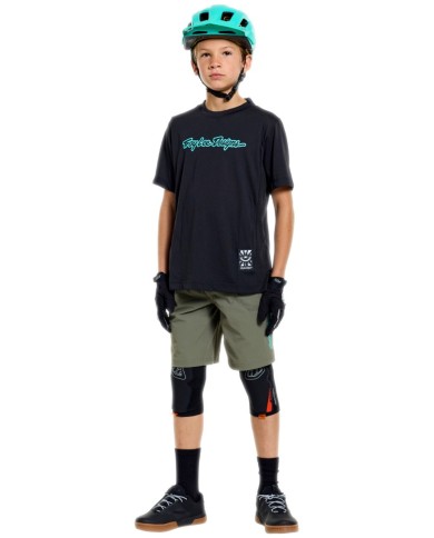 Troy Lee Designs Maglietta a maniche corte Youth Skyline Ride - Signature