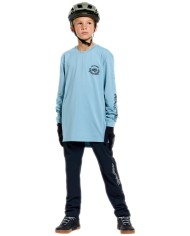 Troy Lee Designs Maglietta a maniche lunghe Youth Ruckus Ride - Carbs blue