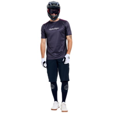 Troy Lee Designs Maglia a maniche corte Stage - Signature grigio