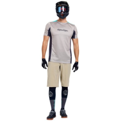 Troy Lee Designs Maglia a maniche corte Stage - Signature beige