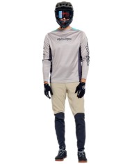 Troy Lee Designs Stage Long Sleeve Jersey – Signature beige