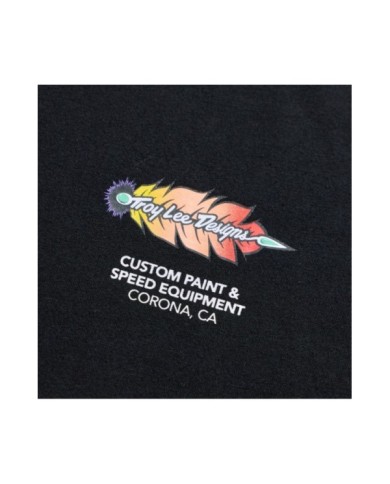 Troy Lee Designs Short Sleeve Tee - Feather black
