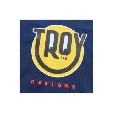 Troy Lee Designs Youth Short Sleeve Tee - Happy Dayz dark blue
