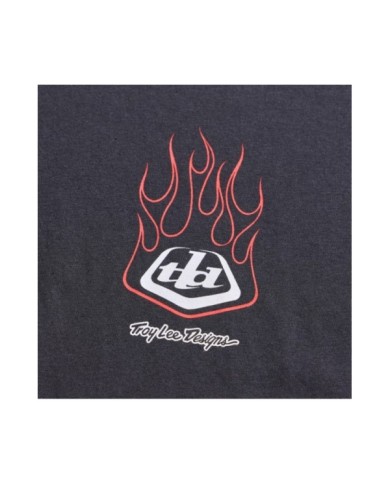 Troy Lee Designs Long Sleeve Tee - Flame2 gray
