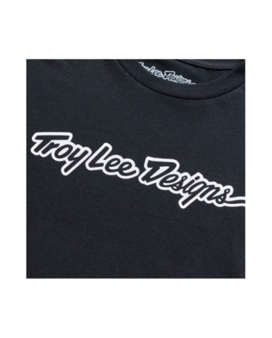 Troy Lee Designs Long Sleeve Tee - Signature black