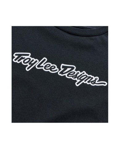 Troy Lee Designs Womens Short Sleeve Tee - Signature black