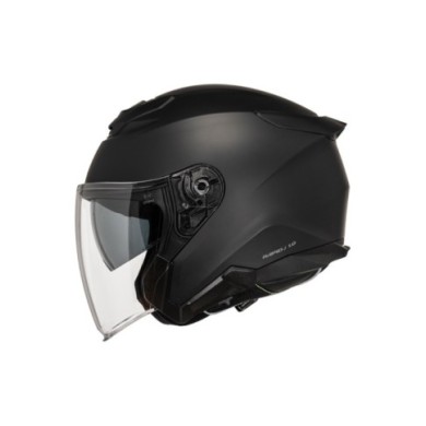 casco iXS Rapid J 1.0 Jet nero opaco gessato