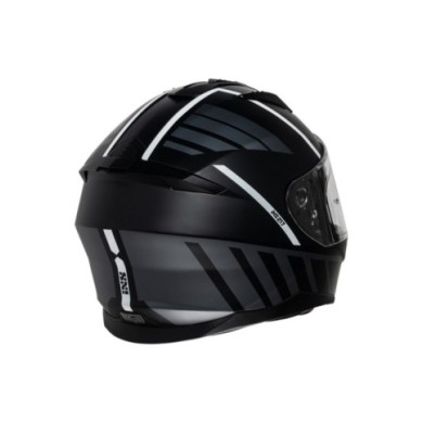 casco integrale iXS iXS217 2.0 nero opaco-bianco