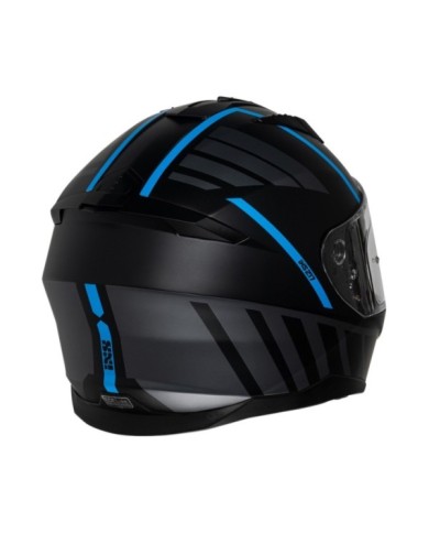 iXS Integralhelm iXS217 2.0 matt schwarz-hell blau