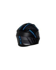 iXS Casque intègrale iXS217 2.0 noir mat-bleu clair