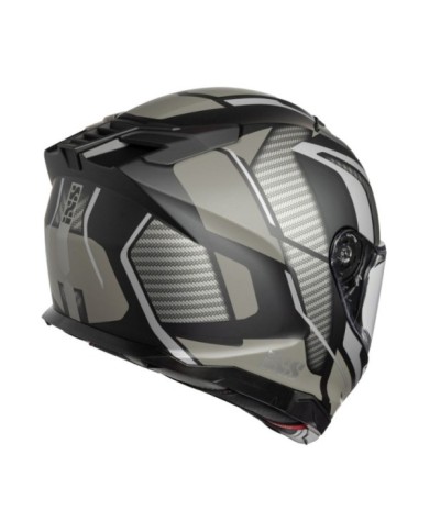 casco integrale iXS iXS912 SV 2.0 Blade nero-argento opaco