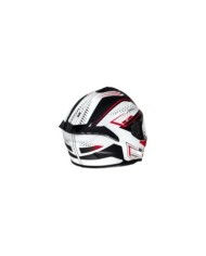 iXS Casque intègrale iXS422 FG 2.2 blanc mat-rouge