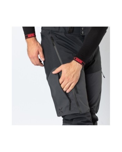pantaloni laminati iXS Venture-GTX 1.0 nero-grigio medio