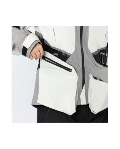 giacca laminata iXS Tourster-STX 1.0 da donna grigio chiaro