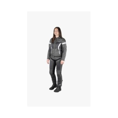 iXS Sport Damen Jacke Trigonis-Air dunkelgrau-grau-weiss