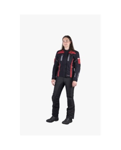 iXS Tour Femme Veste Pacora-ST noire-rouge DXL 322