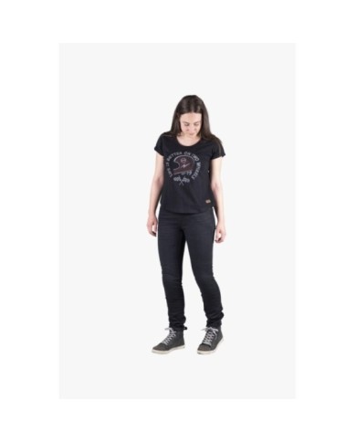 iXS Classic AR Femme Jeans Clarkson noire D3834 003