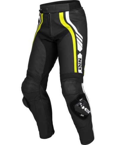 mute sportive iXS RS-800 1.0 2Pc. nero-giallo-bianco