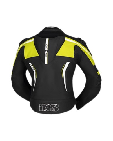 mute iXS Sport LD RS-700 2 pezzi nero-giallo-bianco